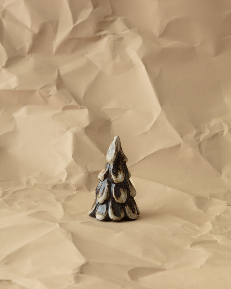 Stoneware Tree in Brown Reactive Glaze - Lone Fox