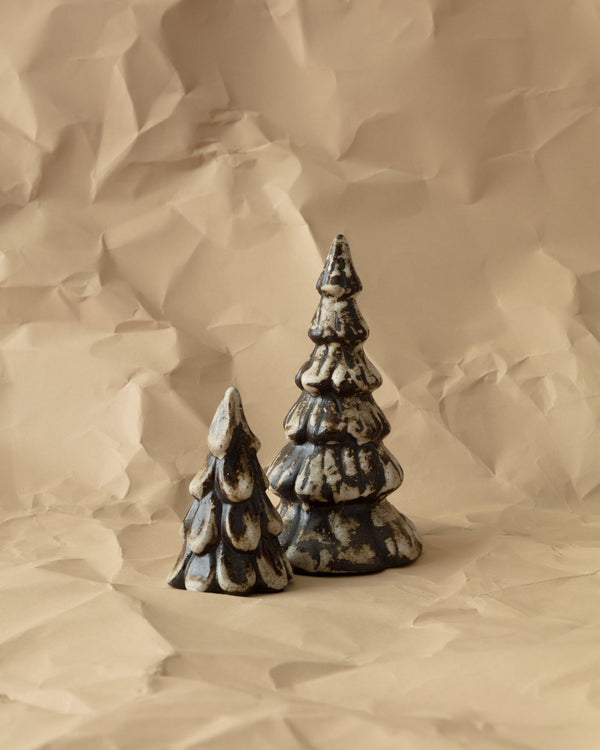 Stoneware Tree in Brown Reactive Glaze - Lone Fox