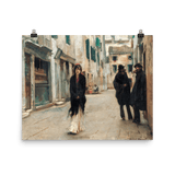 "Street in Venice" Art Print - Lone Fox