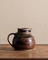 Striped Neck Studio Pitcher, Signed - Lone Fox