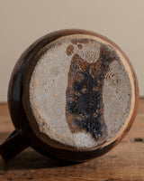 Striped Neck Studio Pitcher, Signed - Lone Fox