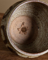 Studio Pottery Abstract Painted Planter, United States, 1970s - Lone Fox