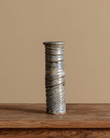 Studio Pottery Coil Cylindrical Vase, 1980s - Lone Fox