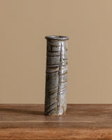 Studio Pottery Coil Cylindrical Vase, 1980s - Lone Fox