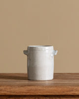 Studio Pottery Confit Crock, Signed - Lone Fox