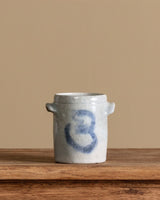Studio Pottery Confit Crock, Signed - Lone Fox