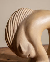 Studio Pottery Horse Statue by Jack Black, 1986 - Lone Fox