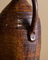 Studio Pottery Jug with Handle, Signed, France, 1970s - Lone Fox