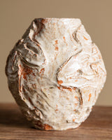 Studio Pottery Relief Vase, American, Signed 1958 - Lone Fox