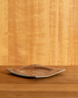 Studio Pottery Square Dish - Lone Fox