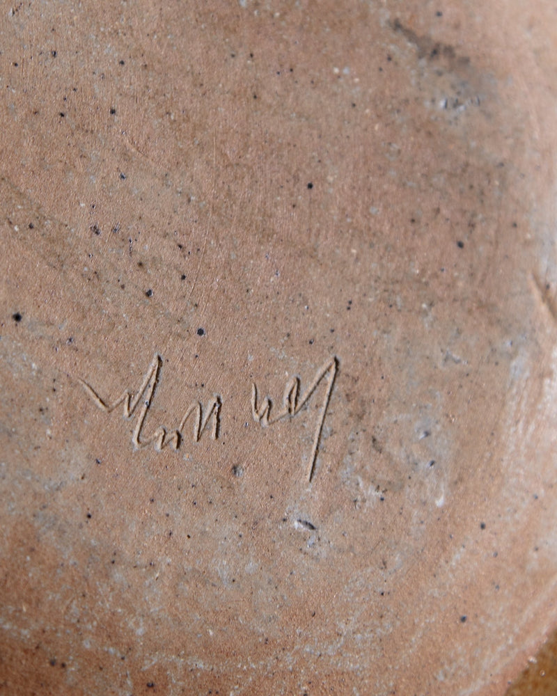 Studio Pottery Square Dish - Lone Fox