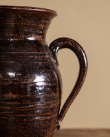 Studio Pottery Stoneware Pitcher, Signed, 1970s - Lone Fox