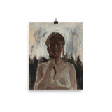 "Study of a girl" Art Print - Lone Fox
