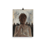 "Study of a girl" Art Print - Lone Fox