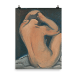 "Study of a Nude" Art Print - Lone Fox
