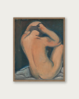 "Study of a Nude" Art Print - Lone Fox