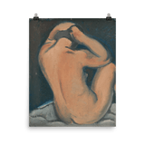 "Study of a Nude" Art Print - Lone Fox