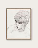 "Study of Maria Zambaco" Art Print - Lone Fox