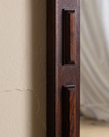 Swedish Pine Brutalist Wall Mirror, 1960's - Lone Fox