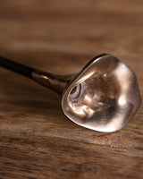 Tall Callas Iron & Brass Candle Holder - Lone Fox