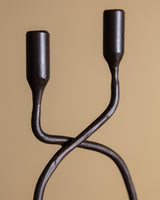 Tall Iron Soulmate Candle Holder - Lone Fox