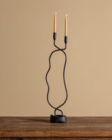 Tall Iron Soulmate Candle Holder - Lone Fox