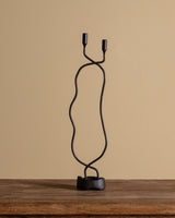 Tall Iron Soulmate Candle Holder - Lone Fox