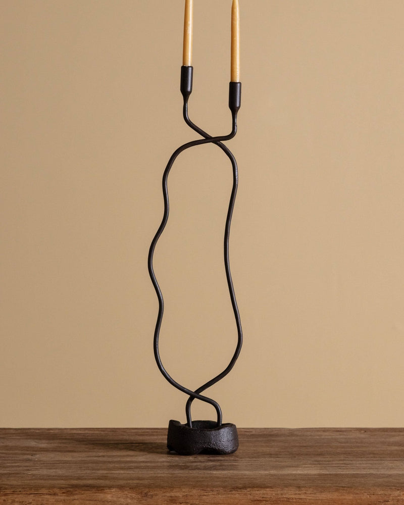 Tall Iron Soulmate Candle Holder – Lone Fox