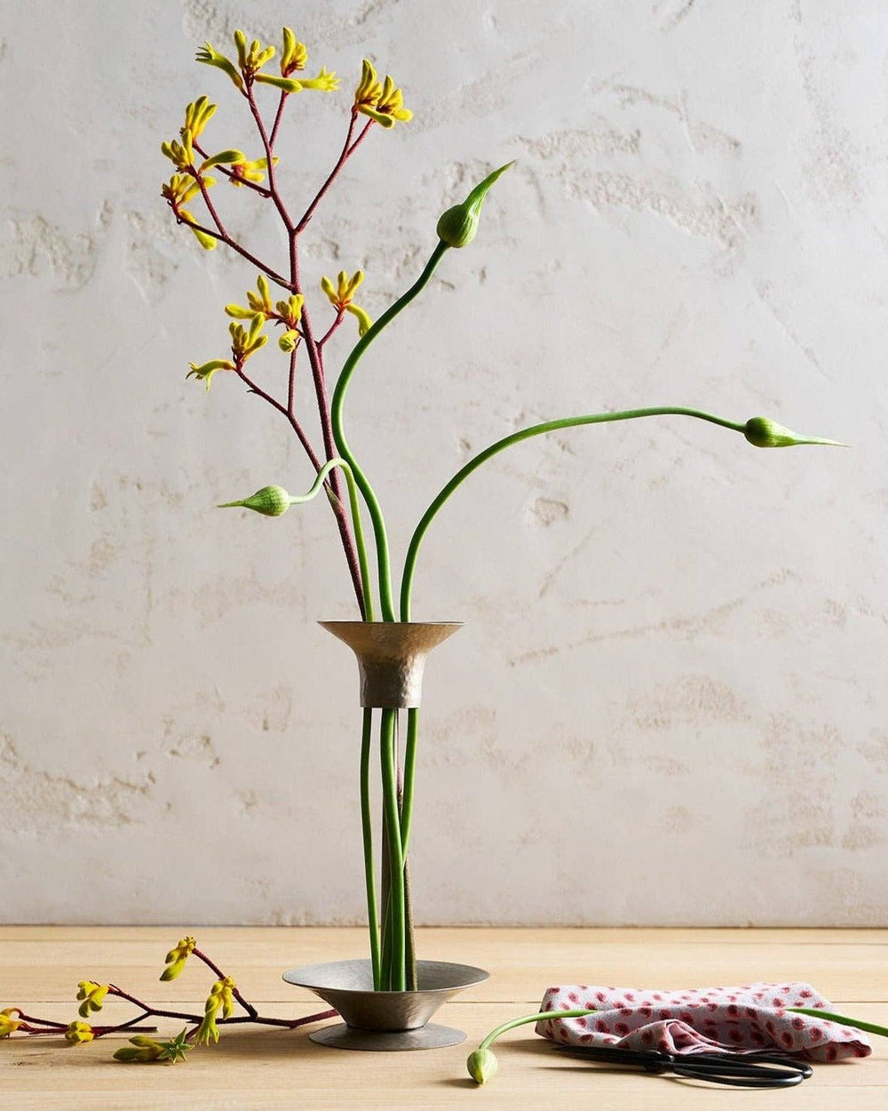 Tall Modernist Floral Stem Holder – Lone Fox