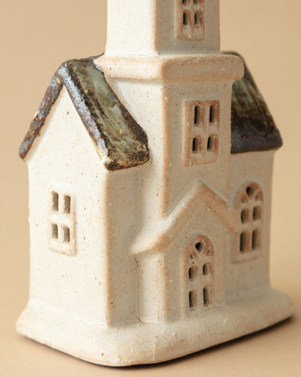 Tall Stoneware House - Lone Fox