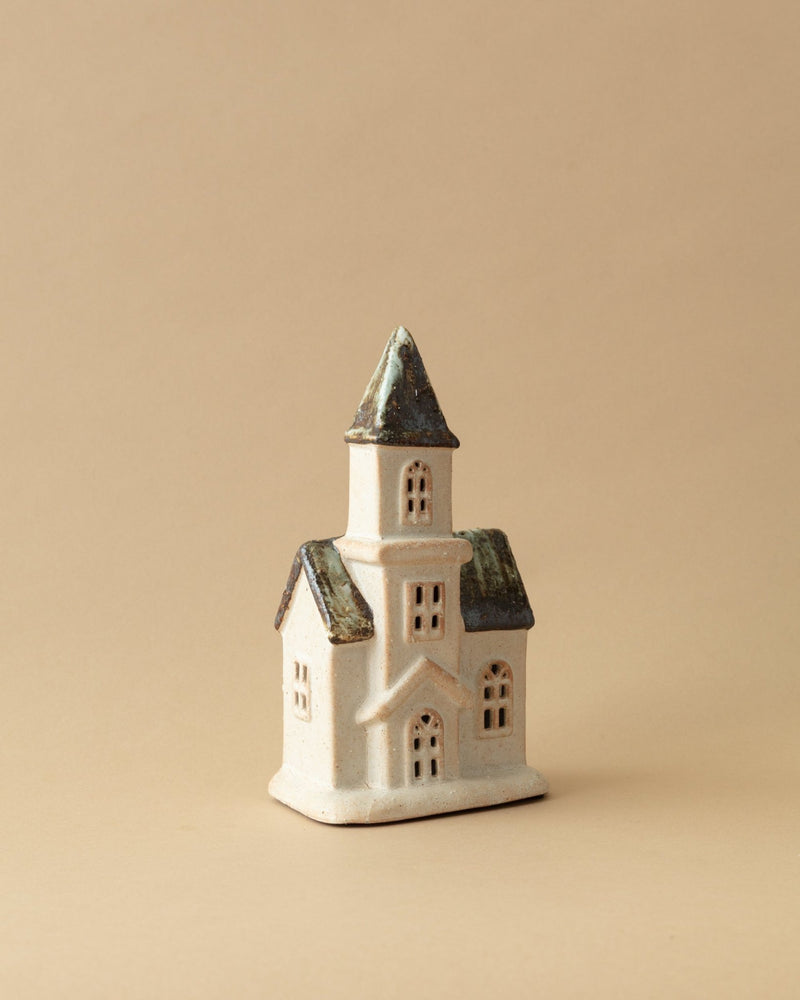 Tall Stoneware House - Lone Fox