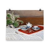"Tea Service " Art Print - Lone Fox