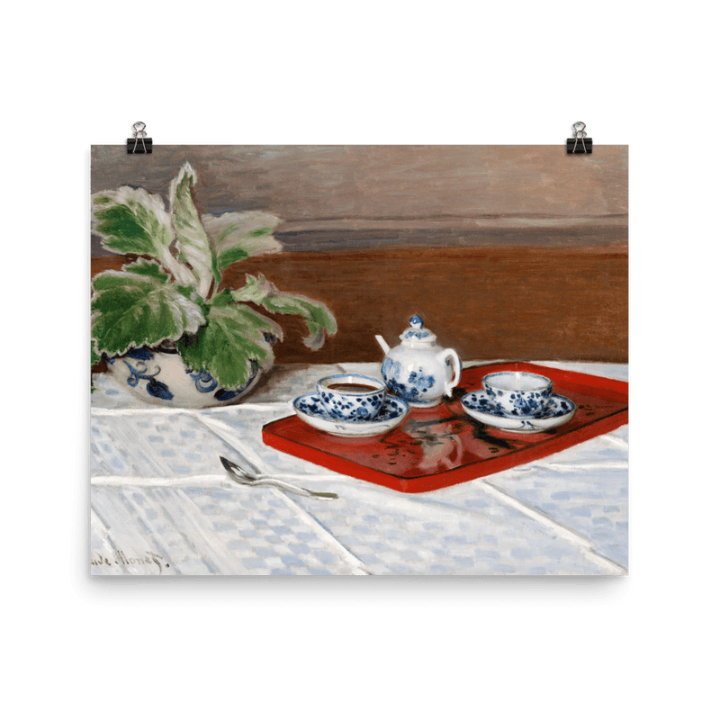 "Tea Service " Art Print - Lone Fox