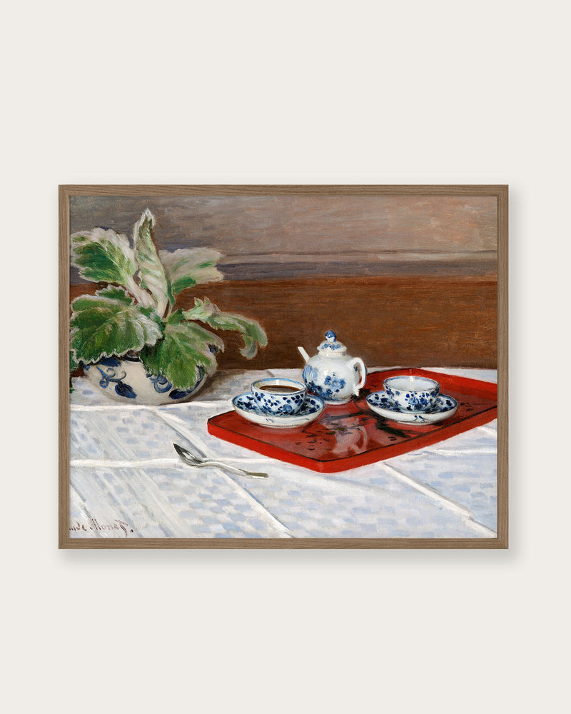 "Tea Service " Art Print - Lone Fox