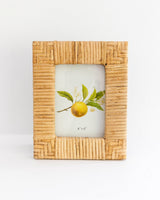 Tenzin Rattan Photo Frame - Lone Fox