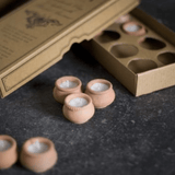 Terracotta Beeswax Tea Light Candles (10) - Lone Fox