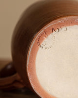 Terracotta Stoneware Pitcher, France, Early 20th Century - Lone Fox