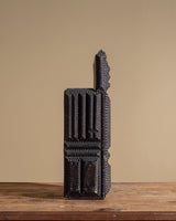 Early 19th Century Tramp Art Wall / Tabletop Cabinet