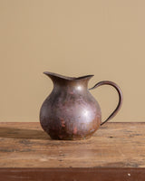 Heavily Patinated Copper Pitcher