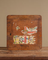 American Folk Art Inlaid Checkerboard, 19th Century