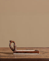 Studio Pottery Handled Butter Holder, Signed