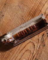 Studio Pottery Handled Butter Holder, Signed