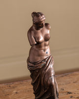 Bronze Tone Metal Venus de Milo Statue