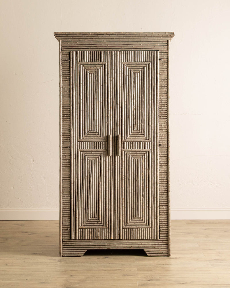 American Adirondack Twig Armoire