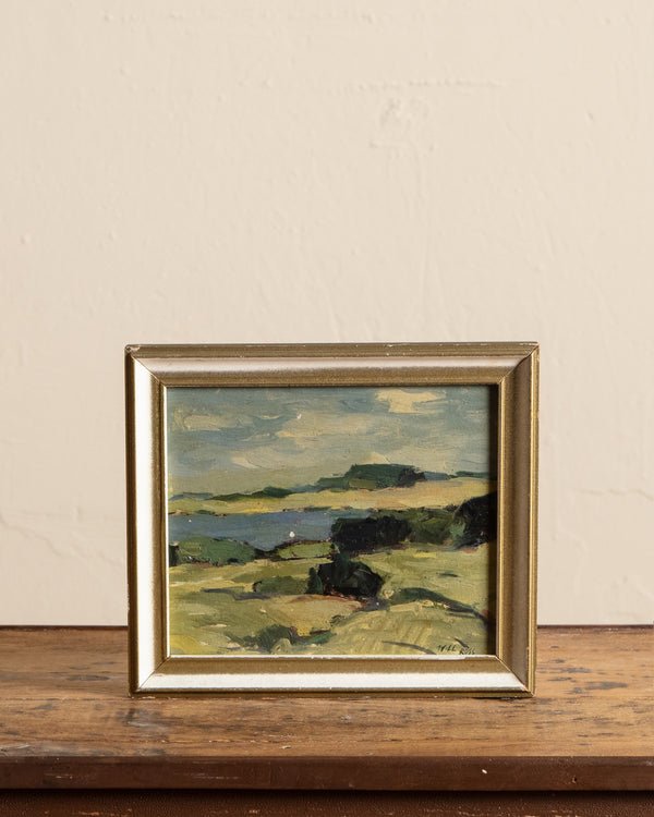 "On the Dunes" Landscape Oil Painting by Will Ross, 1936