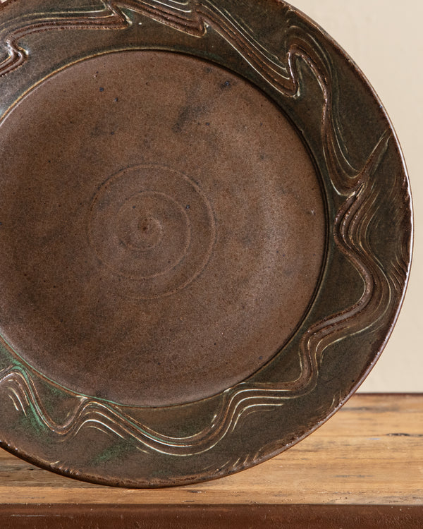11" Studio Pottery Decorative Plate