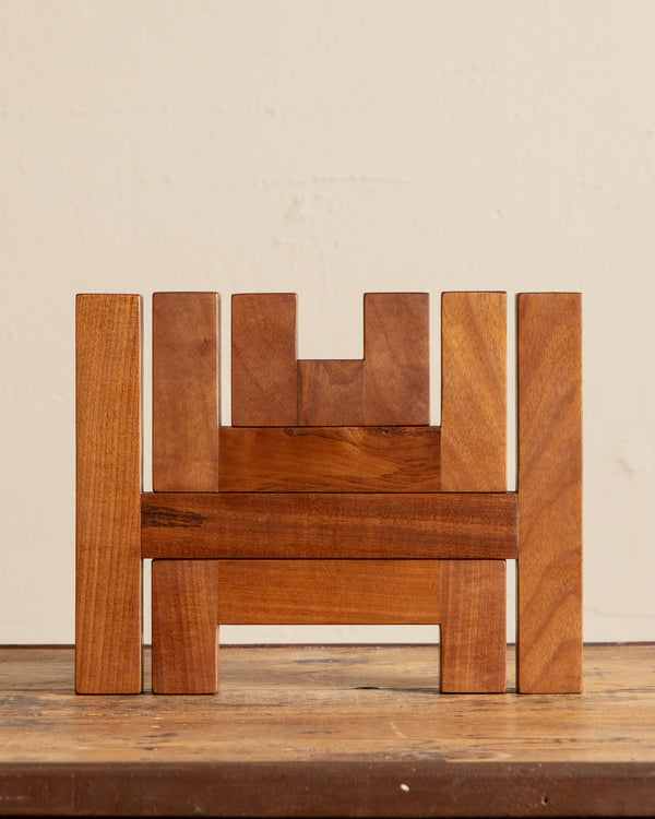 Mid Century Teak Modular Candelabra