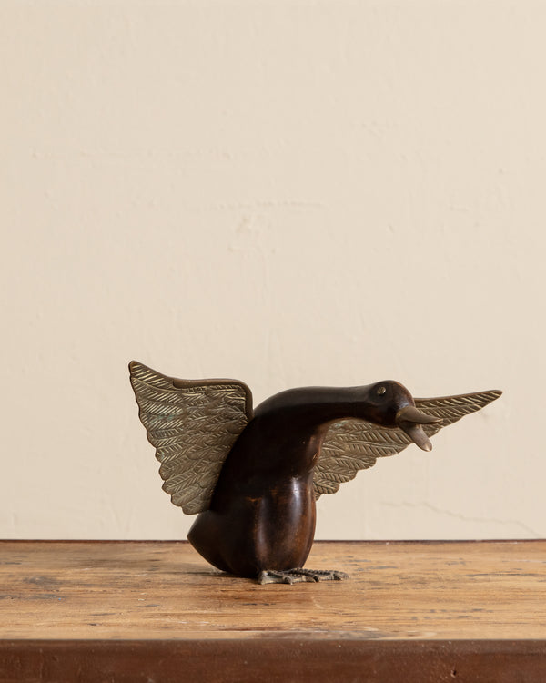 Wood & Brass Duck