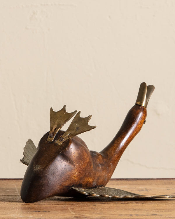 Wood & Brass Duck