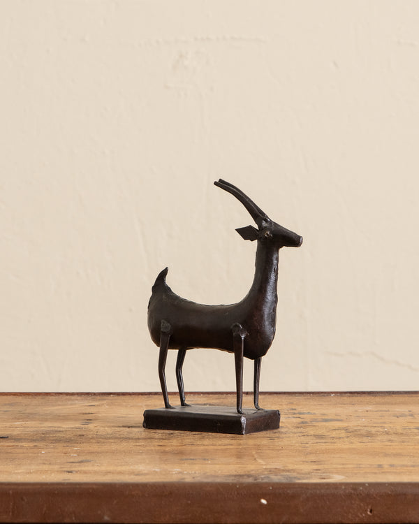 Iron Antelope Figruine